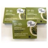 3x GoBio! Organic Pesto Genovese Cubes 54g/ea