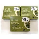 3x GoBio! Organic Pesto Genovese Cubes 54g/ea