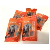 5x 100g Vivus Plant-Based Dog Treats Herb Roasted
