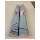 2 New Disney Belle Yoga Mat 24 x 60"