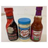 Miracle Whip, Garlic Dill & Red Hot Sauces