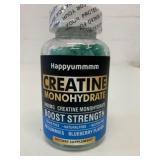 90 Gummies Creatine Monohydrate 5000MG Blueberry