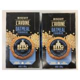 2x Boxes Big Daddy Oatmeal Cookies