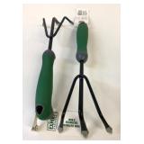 2 New Expert Gardener Hand Cultivators