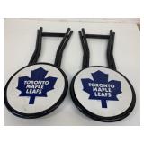 2 Folding Toronto Maple Leafs Stools