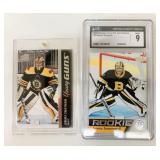 Young Guns Jeremy Swayman & Graded Rookie Card