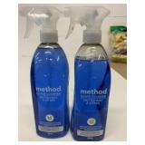 2x 828ml Method Glass Cleaner