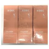 3x 75ml KOEC Collagen Night Wrapping Mask