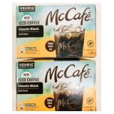 2x 10/Box McCafe Iced Classic Black Coffee K-Cup