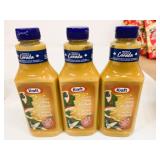 3x 425ml Kraft Creamy Honey Mustard Dressing