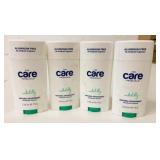 4x 75G The Care Principle Natural Deodorants