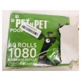 60 New Rolls Pet Poop Bags