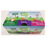 20x 90g GoGo Squeez No Added Sugar Fruit Sauce