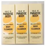 3x 20ml New  Isle of Paradise Body Cleanser