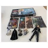 Star Wars Board Game, Comics & Figures Lot