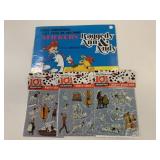 VTG Raggedy Ann & Andy & 101 Dalmatians Stickers