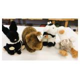 4 Gund Stuffies