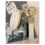 New Nissan 5 Button Key Fob Cover Keychain