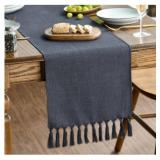 New Tassel Table Runner Farmhouse Style 13" x 36"
