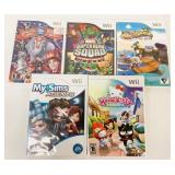 5 Sealed Nintendo Wii Games