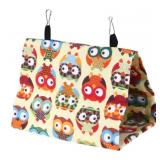New Canvas Hanging Bird Hammock w/Hooks