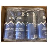 4x 350ml Peak Beverage Fruit Soda Haskap Lemonade