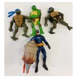 TMNT & Batman Figures