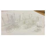 7 Assorted Crystal Contemporary & Bohemia Cut