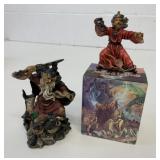 2 Wizard Figures 4 & 6"