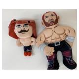 2 WWE Plush Wrestlers 1 Speaks