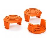 New 3 Pack Spool Cap Cover for Worx Trimmers