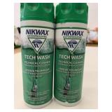 2x 300ml Nikwax Waterproofing Tech Wash Cleaner