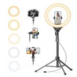 New UBeesize 12" Ring Light w/62" Tripod