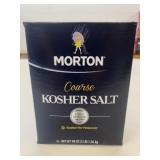 3LB Morton Coarse Kosher Salt