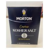 3LB Morton Coarse Kosher Salt