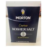 3LB Morton Coarse Kosher Salt