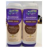 2x 750ml Swiffer Powermop Wood Quickdry