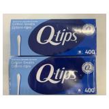 2x 400/Box Q-Tips Cotton Swabs