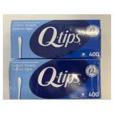 2x 400/Box Q-Tips Cotton Swabs