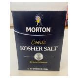 3LB Morton Coarse Kosher Salt