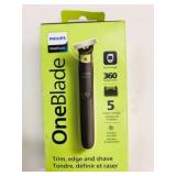 New Philips One Blade Trim, Edge & Shave *Damaged