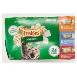 24x 156g Purina Friskies Indoor Wet Cat Food