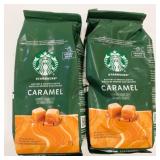 2x 311g Starbucks Caramel Ground Coffee