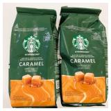 2x 311g Starbucks Caramel Ground Coffee
