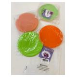 6 New Pet 7" Frisbees
