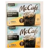 2x 10/Box McCafe Iced Classic Black Coffee K-Cup