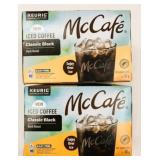 2x 10/Box McCafe Iced Classic Black Coffee K-Cup