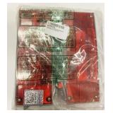 New Optronics Red Rectangular Tail Light Kit