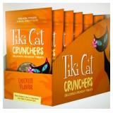 6x 56g Tiki Cat Crunchers Cat Treats Chicken