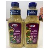 2x 425ml Kraft Creamy Poppyseed Dressing